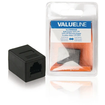 

Scheda di Rete CAT5 RJ45 Femmina - RJ45 Femmina Nero