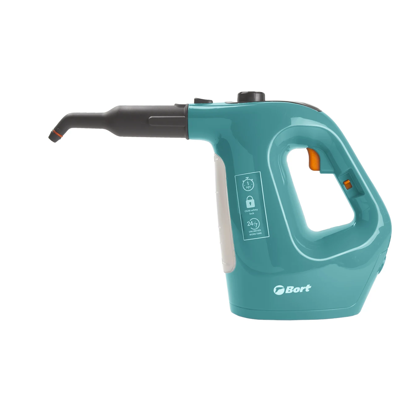 Пароочиститель Bort BDR-1500-RR (мощность 1500 Вт,  давление до 3 бар, температура пара 133 градуса)
