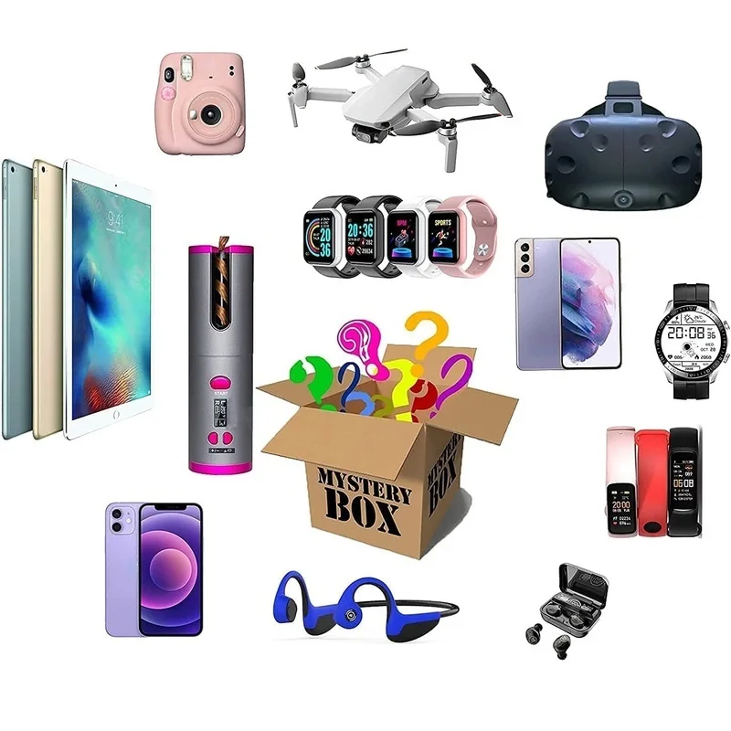 New Lucky Mystery Boxes 100% Winning High Quality Surprise Gift Blind Box Random Digital Product Christmas Gift