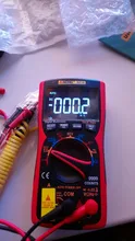 Multimetro Digital ANENG SZ18 9999 polimetro tester profesional multimeter pinza amperimetrica comprobador valores eficaces verdaderos probador analógico Multimetro DIY condensador Transistor NCV probadores medidor Lcr