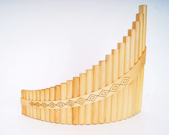

Panpipe-25-subcbass pan flute 25 tubes subcontrabass d-g3 Hora