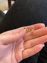 Anillo con forma de cadena chapado en oro, 7mm de ancho, Vintage, gótico, grueso, Midi, joyas antiguas, accesorio