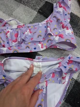 Nuevo 2021 niños traje de dos piezas Flamingo traje de baño para niñas 2021 verano Bikini conjuntos niños traje de baño bañador adorable G1-K337