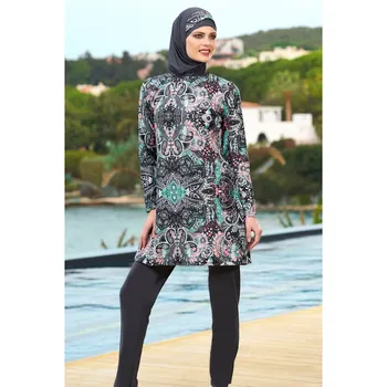 

ESTİVA 1948 DIGITAL PATTERNED LYCRALI FULL SIZE HIJAB SWIMWEAR