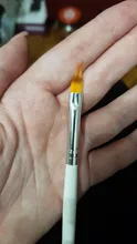 Pincel dentado para uñas, pluma de mezcla gradiente a cuadros, encaje de bolígrafo, mango de madera, nailon, suave, profesional, herramientas de manicura, 1 Uds.