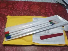 3 unids/set delineador para decoración de uñas pintura bolígrafo 3D consejos de acrílico DIY pinceles para Gel UV Kit de dibujo de línea de diseño francés de herramienta de la manicura