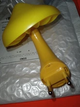 Lights-Lamp Wall-Socket Mushroom Us-Plug Led-Night-Light Home-Decoration for EU