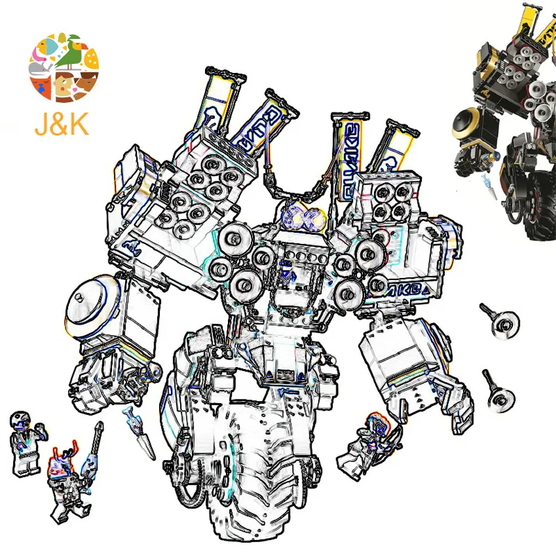 

70632 1232pcs Ninjago Series The A Gang's Unicycle Mecha Model Building Blocks Brick Educational Toys For Children 10800 Gift