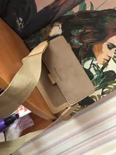 Bolso pequeño de estilo coreano para mujer, bandolera de hombro cuadrada, con correa de hombro ancha, a la moda, 2021