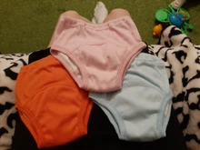 Bragas reutilizables para bebé, pantalones cortos de entrenamiento de 4 capas, lavables, 4 unids/lote