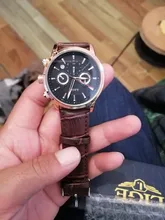 LIGE-relojes deportivos militares para hombre, de cuero, resistente al agua, de pulsera de cuarzo, con caja