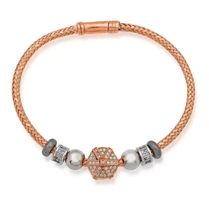 

Armagano 100% 925 Sterling Silver Bulk Womens Bracelet Quality and Original Women Wrist Straps