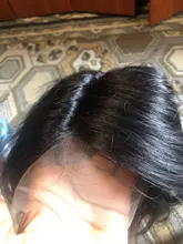 Zafiro corto Pixie pelucas de encaje corte Pixie Peluca de pelo Remy brasileño recto 150% de densidad máquina pelucas de cabello humano para las mujeres