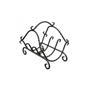 

Drovnitsa small color gold. Metal stand for storing and carrying a small amount of firewood in the bath and near the fireplace