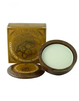 

Geo.F.Trumper Coconut Hard Shaving Soap Wooden Bowl 80gr