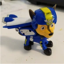 Coche de la Patrulla Canina para niños, modelo de figura de acción Marshall, Chase, Ryder