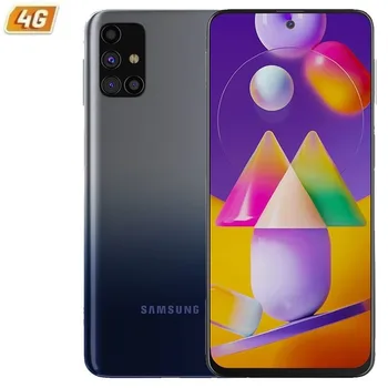 Перейти на Алиэкспресс и купить Samsung galaxy m31s синий мобильный телефон-6,5 '/16,51 см-cam (Внутренняя память 64 + 12 + 5 + 5)/32mp - oc - 128 ГБ-6 ГБ ОЗУ-android-4g-двойной