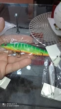 Floating Wobbler Crankbait-Tackle Fishing-Lure Minnow Hard-Bait Treble-Hooks Swimbait