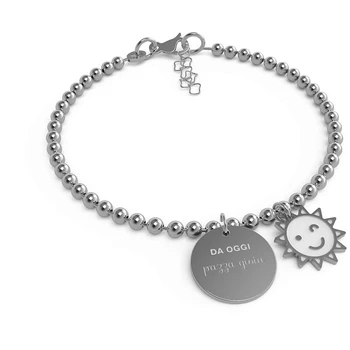 

10 Good Propositi Bracelet Woman Jewelry Mini Trendy item No. B5363