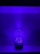 Led-Night-Light Table-Lamp Hinata-Figure Manga Gadget Bedroom-Decor Acrylic Anime Haikyuu