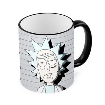

Кружка для кофе и чая Rick is in prison, персонализированные кружки, прикольные цитаты кружка, дизайн кружки, кружки с картинкой