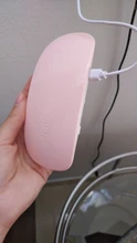 XZMUV-minisecador de uñas portátil, lámpara de manicura de 6 LED UV, Cable USB, para uso doméstico, 6W