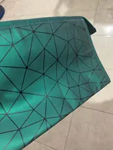 Neceser de viaje multifunción para mujer, bolsa de maquillaje geométrica, impermeable, portátil, organizador de artículos de tocador, novedad