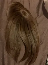 SHANGKE-flequillo de pelo sintético 3D para mujer, extensiones de cabello postizo con Clip, resistente al calor, accesorios para cabello falso, peluca