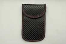 Caja bloqueadora de señal de llave de coche, Faraday Cage Fob Pouch, bolsa de bloqueo RFID sin llave