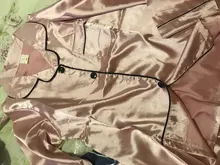 Pijamas de manga larga para niñas, otoño e invierno, conjunto de seda, chándal, 2019