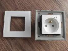 Glass-Panel Alexa Wifi Smart Amazon Echo Smart-Life/tuya Socket Remote-Control Google Home