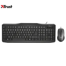 Комплект проводной 21909 Trust CLASSICLINE кл+мышь