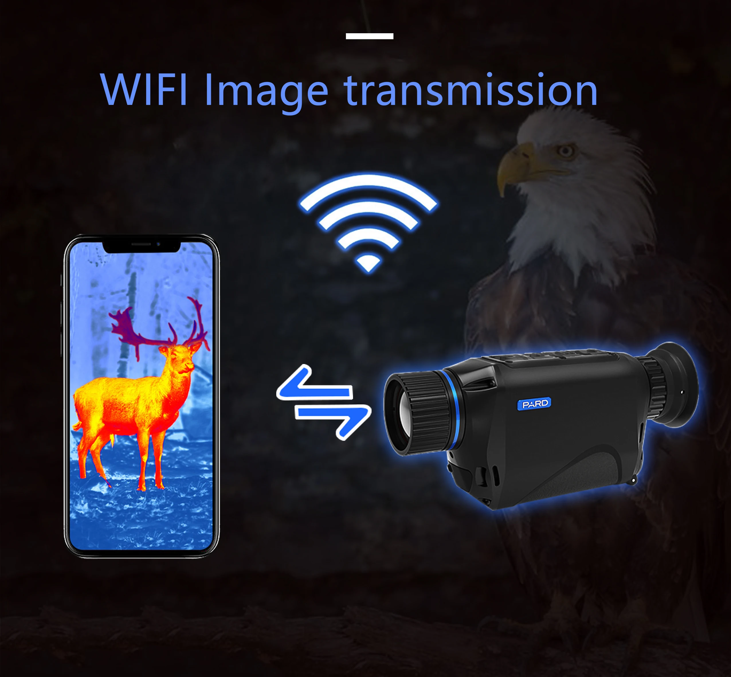 Handheld Thermal imaging Camera Hunting Monocular Spotter Digital Cameras Imager 25mk NETD 640*480 12 μm PARD TA62 6