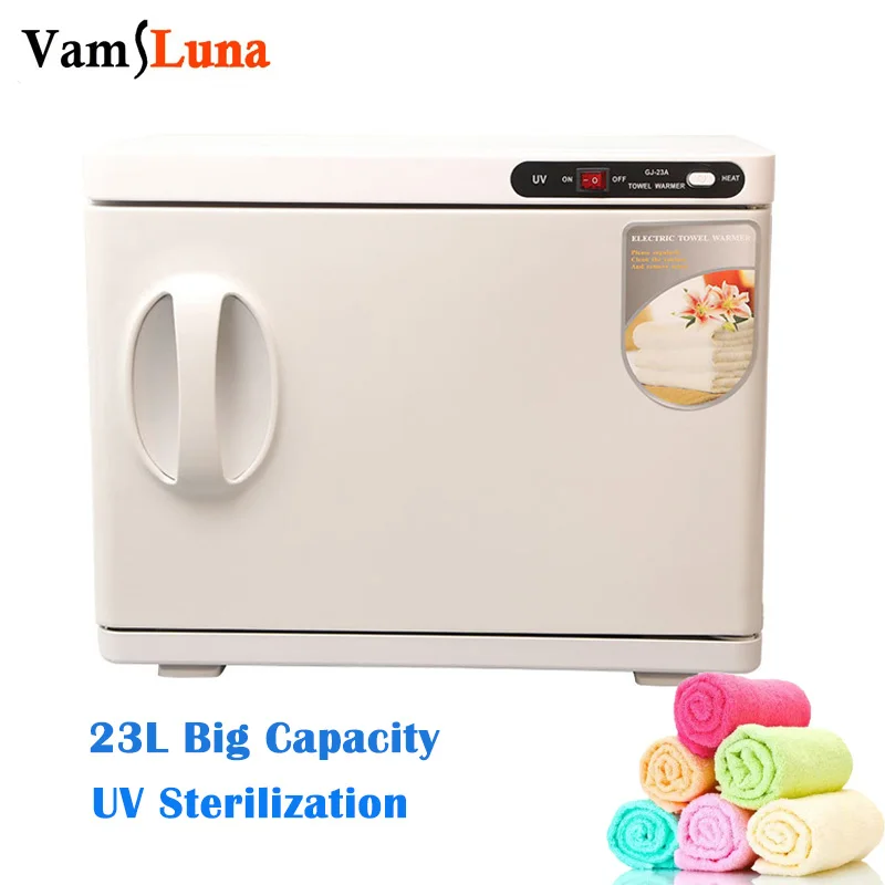 2 In 1 Towel Warmer Uv Sterilization 23l Large Capacity Hot Towel For Facial Spa Massage
