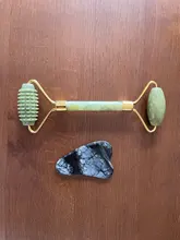 Gua Sha-Rodillo de Jade rascador Estiramiento Facial, herramienta de masaje de arrugas antienvejecimiento, masajeador Facial desintoxicante, Gua Sha
