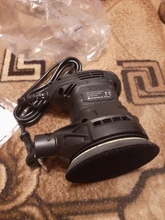 DEKO-LIJADORA ORBITAL Random DKSD125J1, 350W, con escape de polvo y depósito de polvo híbrido