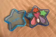 Herramientas de maquillaje lavables para niños, lápiz labial de simulación, sombra de ojos, chica, juguete de maquillaje LXX