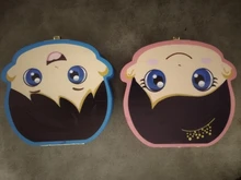 Caja de madera para dientes de bebé, organizador umbilical para los dientes de la leche en inglés/español/portugués, caja de recuerdo para niños y niñas