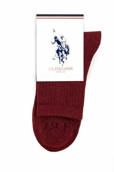 U.S. POLO ASSN. Тонкие мужские темно-синие носки