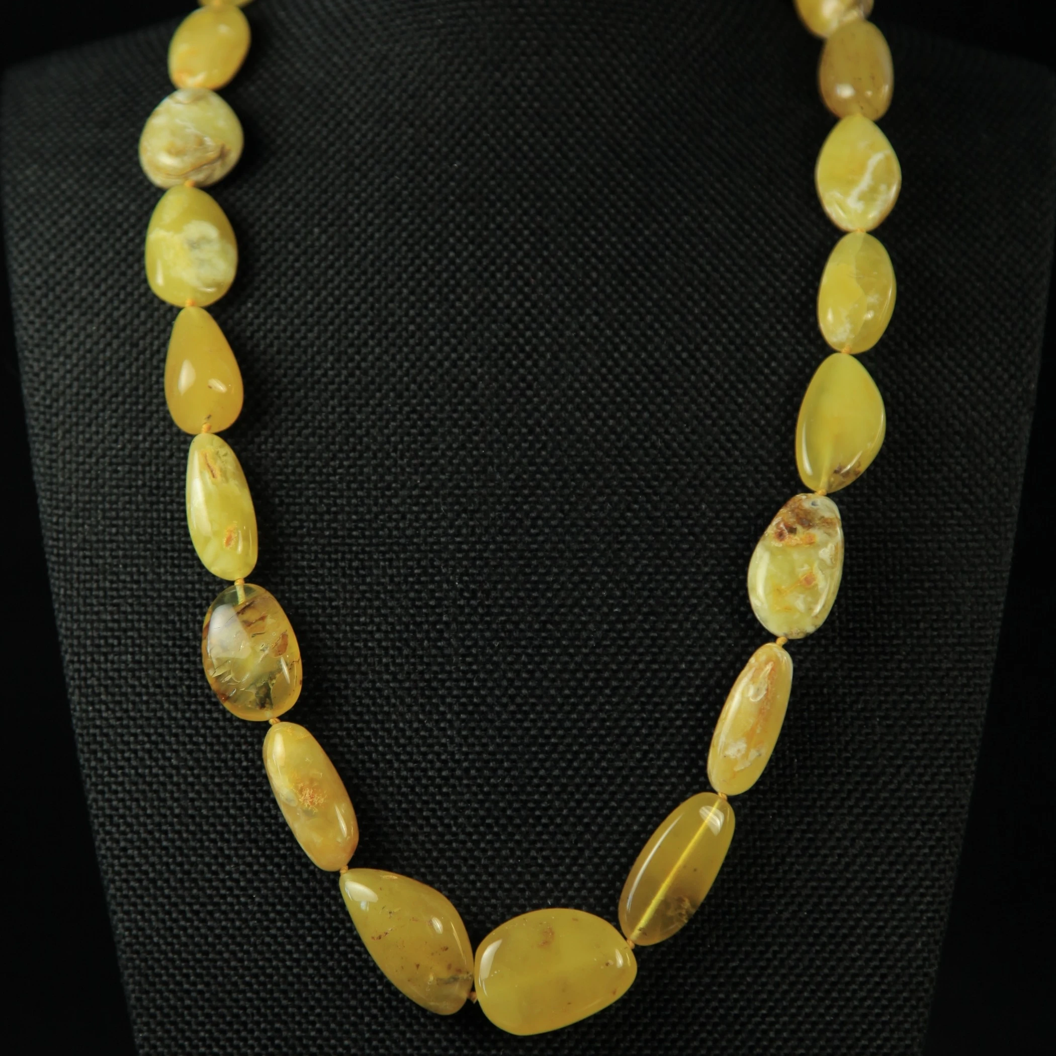 Янтарные бусы для женщин ожерелье