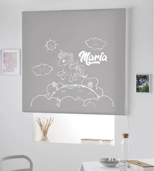 

Blind Iroa customizable Child/Unicorn Maria! ROLLER BLINDS TRANSLUCENT! (GRAY 100X175)