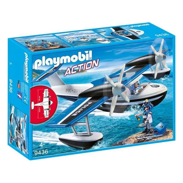 Hydroplane Action Police Playmobil 9436 (9 pcs) |