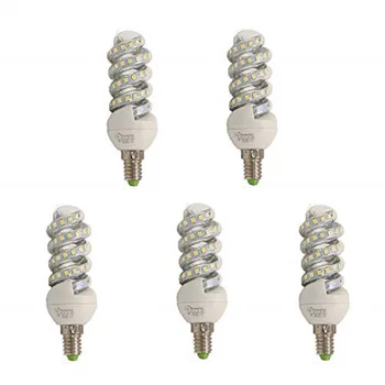 

BOMBILLA LED MINI ESPIRAL E14 7W (Pack5) (3000K) 46404