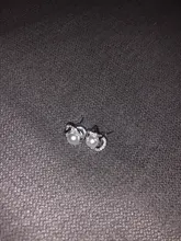 Pendientes de plata de ley 925 con perlas de circonita, pendientes de lujo para mujeres