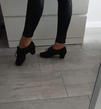 Dance-Shoes Salsa Ballroom Teachers Latin Jazz Tango Training Black Adult Women Modern