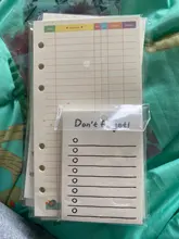 Yoofun-Bloc de notas creativo para la agenda diaria, 50 hojas, para la agenda, suministros escolares, papelería