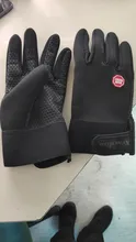 Guantes de ciclismo con soporte de muñeca para invierno, protectores de mano antideslizantes para deportes al aire libre, a prueba de viento, con pantalla táctil