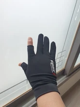 Driving-Gloves Two-Finger Fitness Riding Sports-Glof Non-Slip Ice Silk High-Elastic