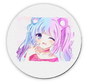 

ROUND GIRL SWEET BEAR CUQUI mousepad raton