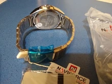 NAVIFORCE-Reloj informal de cuarzo totalmente de acero para hombre, cronógrafo deportivo resistente al agua con fecha, pulsera militar, mejor marca, masculino